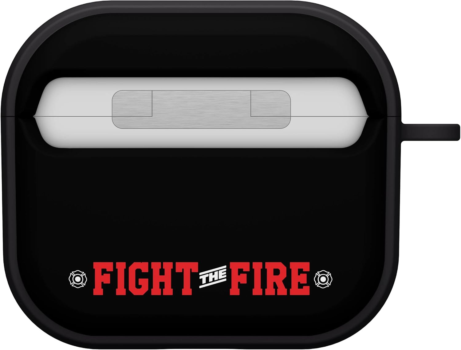 AFFINITY BANDS Firefighter HDX Case Cover Compatible with Apple AirPods Gen 3 (Axe Flag Black)