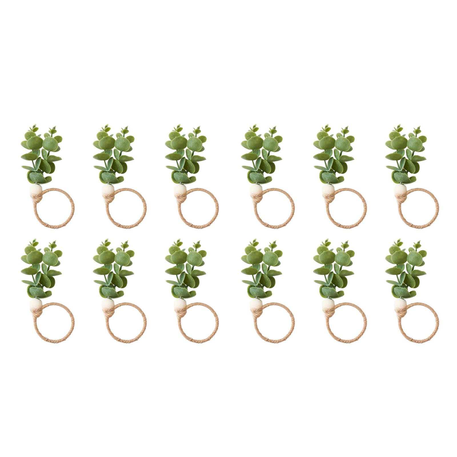 6 / 12Pcs Elegant Napkin Buckle Rustics Napkin Rings Weddings Party Table Decorations for Dining Table Setting Elegant Buckle Weddings Party Supplies for