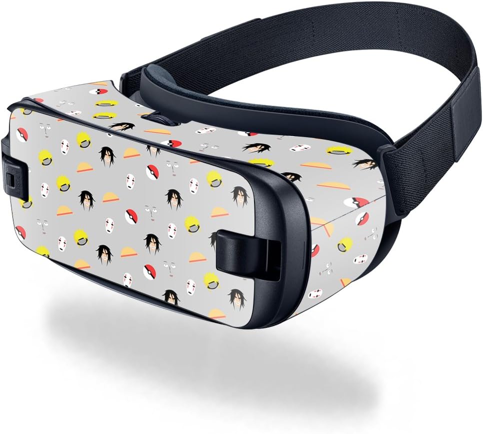 MightySkins Skin Compatible with Samsung Gear VR (2016) wrap Cover Sticker Skins Anime Fan