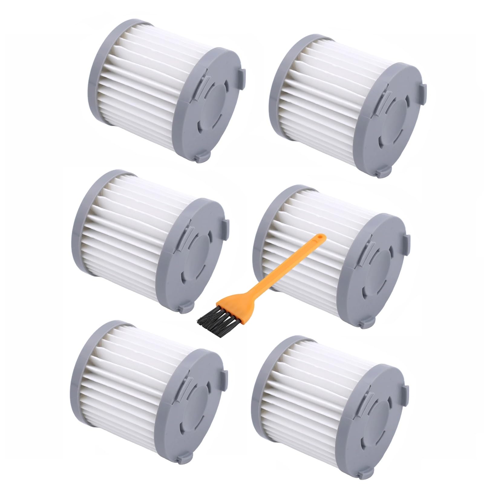 Reemplazos de Filtro HEPA para Cecotec Conga Rockstar 500 Ultimate Xtrem Conga Rockstar 700 900 1200 repuestos para aspiradoras (Color : 6pcs)