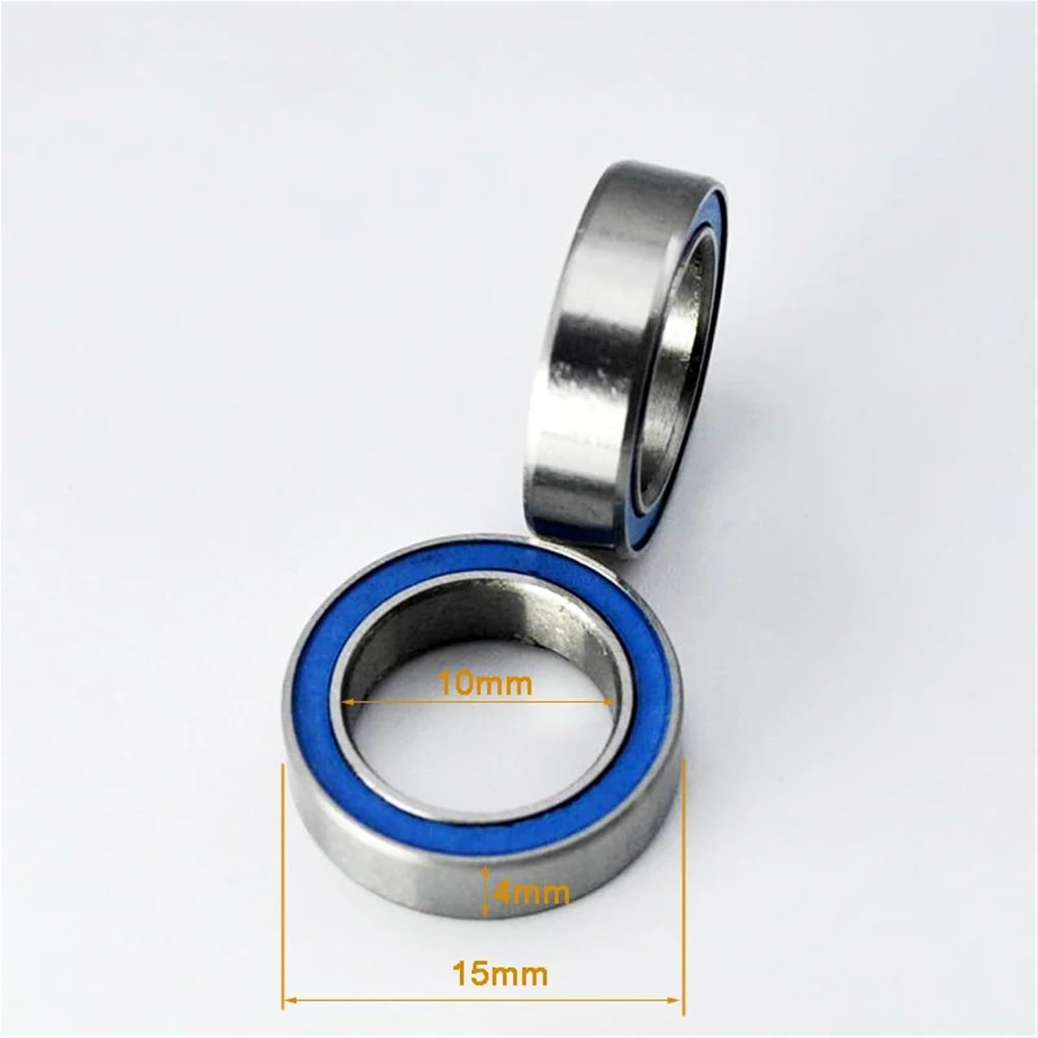 10pcs Blue Rubber Sealed Bearing 6700 2RS 6700RS 10x15X4 mm Bore 10mm RC Car ature Ball Bearings