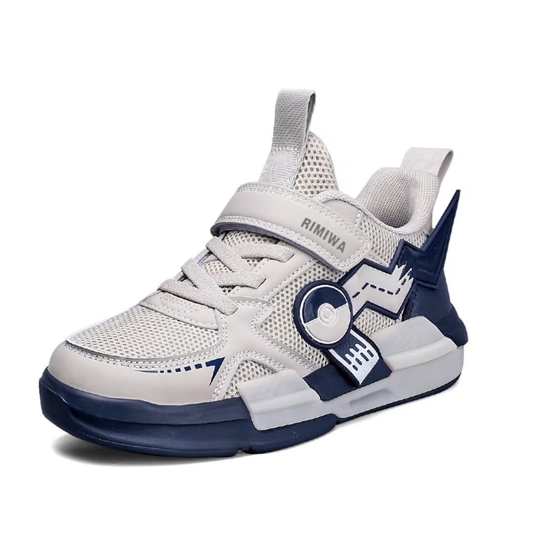 RIMIWA Boys Girls Shoes Tennis Running Sports Athletic Lightweight Breathable Sneakers for Little/Big Kids