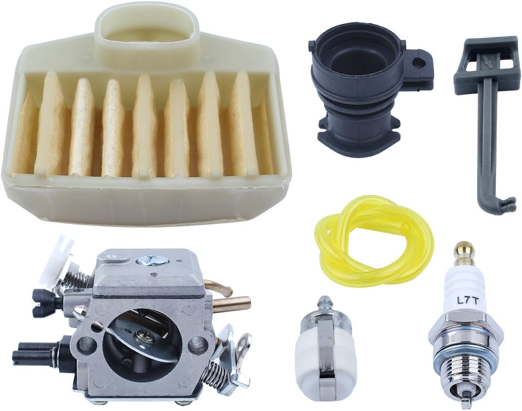 Carburetor Carb Rod Pipe Filter Tune up Intake Manifold Kit for 372 365 371 362 Saw Replace OEM for 503 81 45-02
