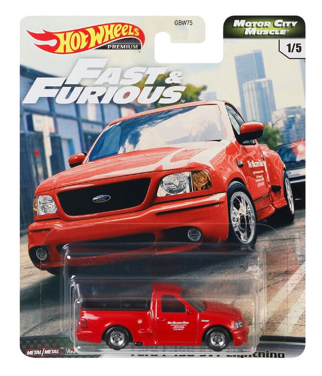 See full amazon price history chart for Hot Wheels Fast & Furious Ford F-150 SVT Lightning 1:64 Scale for 3 Years & Above (Red) Hot Wheels Fast & Furious Ford F-150 SVT Lightning 1:64 Scale for 3 Years & Above (Red) (B0D7YV5M1V) Amazon Price History, Amazon Price Tracker
