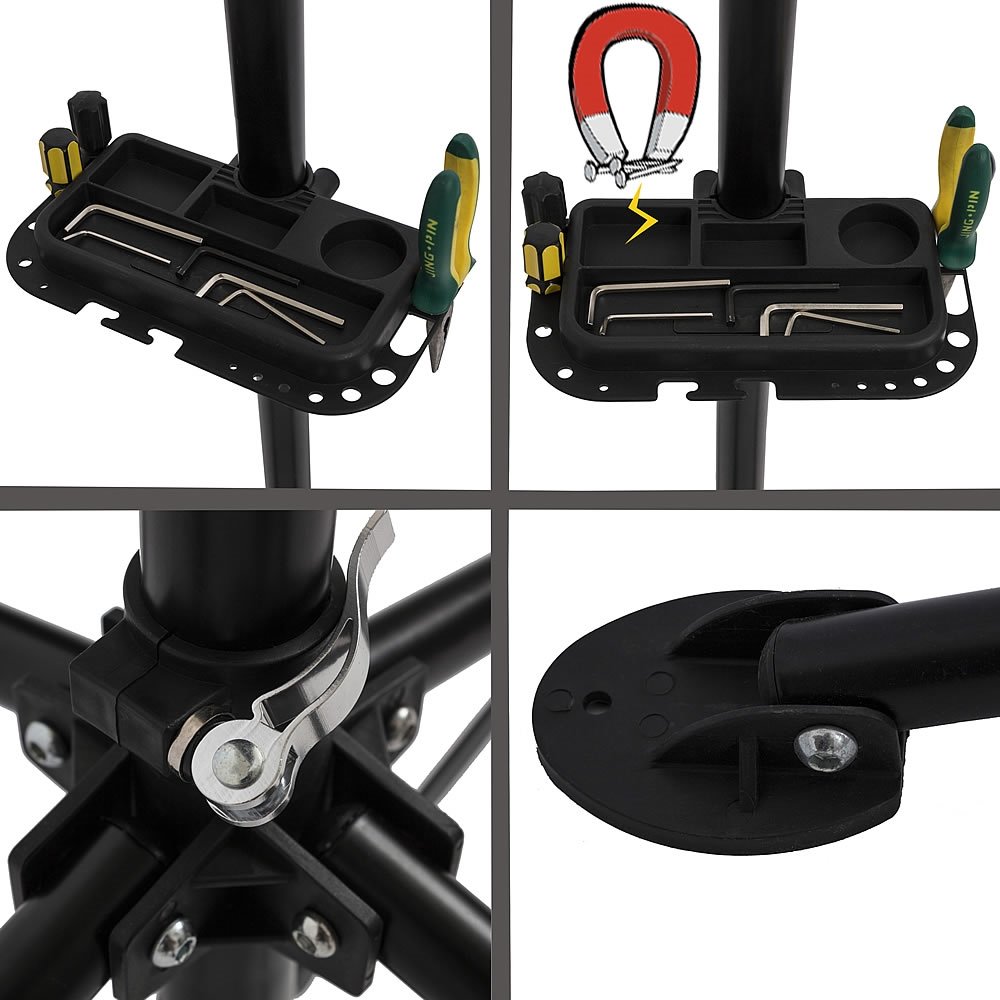 Unbekannt Melko® 360 ° Montage Vélo Support/réparateur Supports, jusqu'à 30 kg