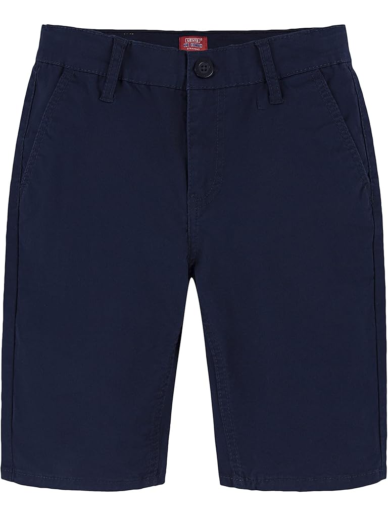 Levi's® Straight Fit Chino Shorts (Big Kids)
