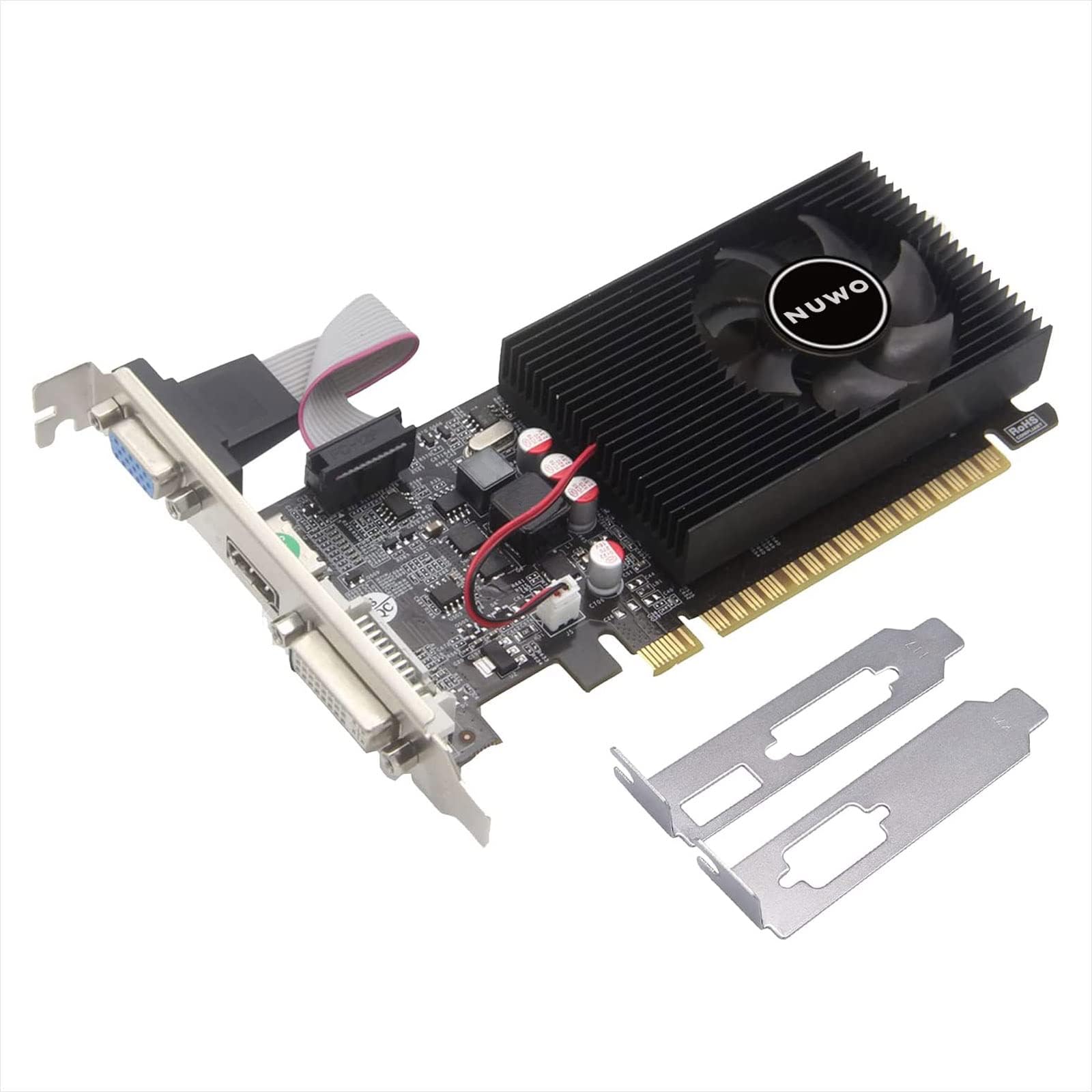 Scheda Grafica Asus GeForce GT 730 2GB GDDR5 | 4 Porte HDMI, Supporto 4 Monitor, Silenziosa