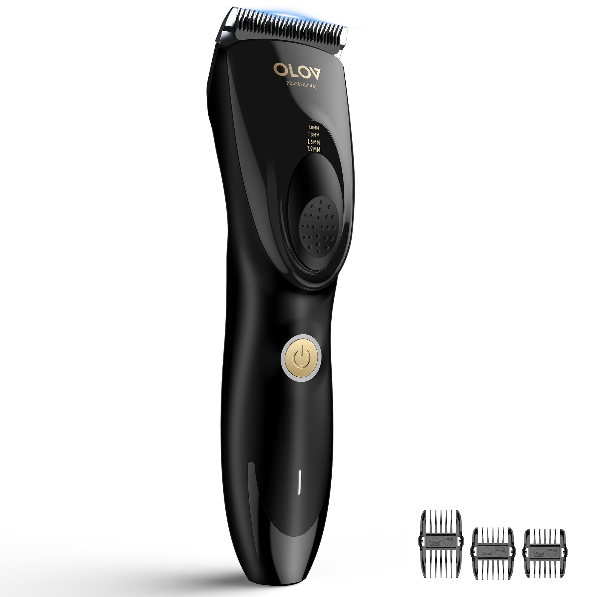 Photo 1 of Hair Clippers for Men, Cordless Hair Clipper Kit, Adjustable 4 Length Setting, 2-Speed Settings, Replaceable Ceramic Blade Heads, Rechargeable Hair Clippers for Family