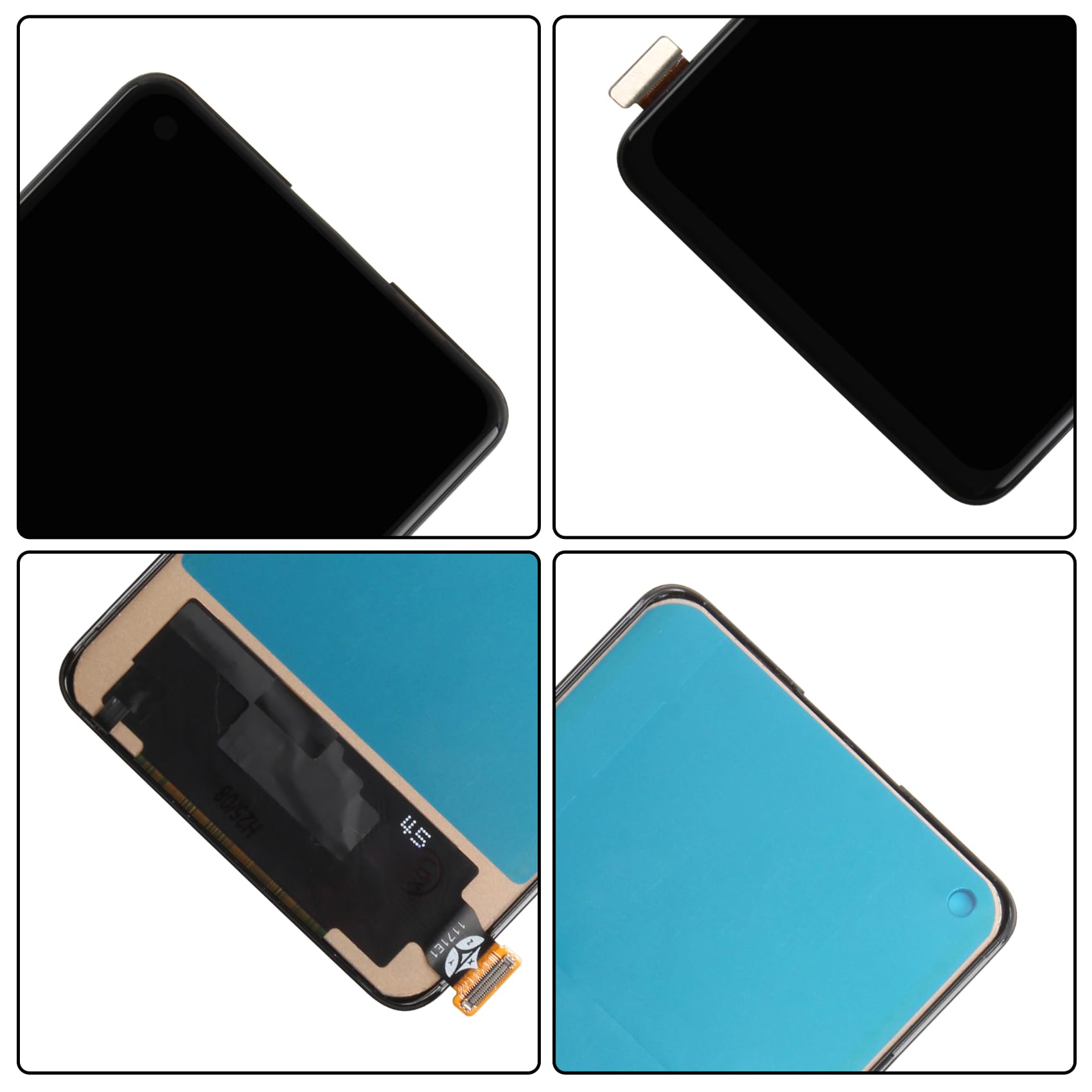 Schermo LCD TFT per OPPO Find X2 Neo 5G di ricambio per OPPO Find X2 Neo CPH2009 Display LCD Touch Digitizer Kit di riparazione in vetro con strumenti (nero senza cornice)