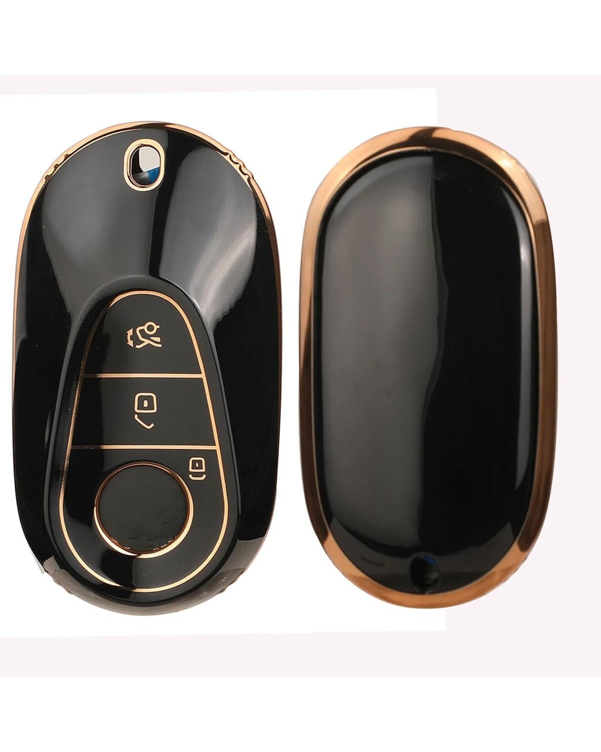 Carcasa de llave Mercedes Benz S350 C260 acabado premium funda de recambio