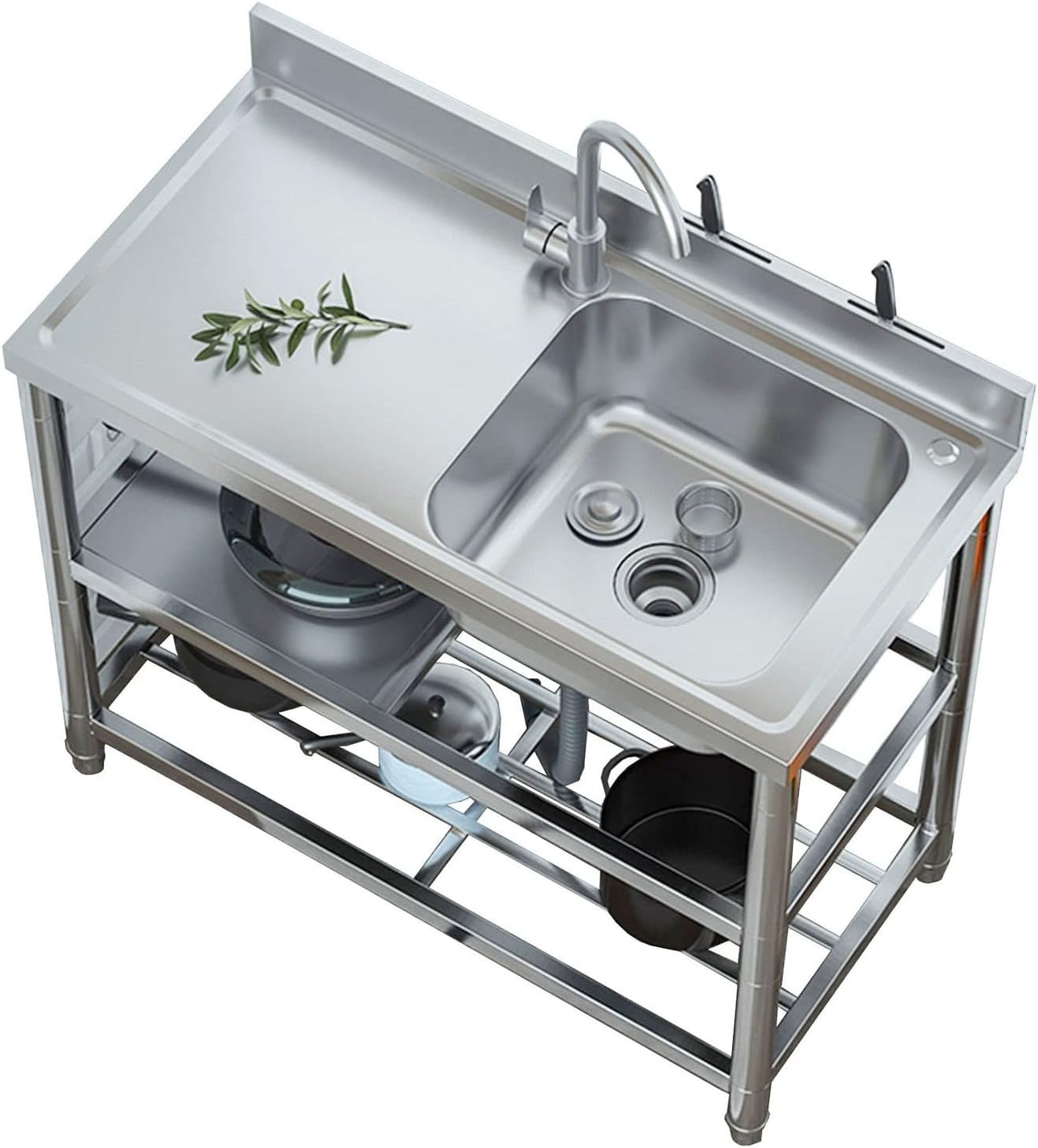 Commercial Restaurant Sink Utility Sink,Free Standing