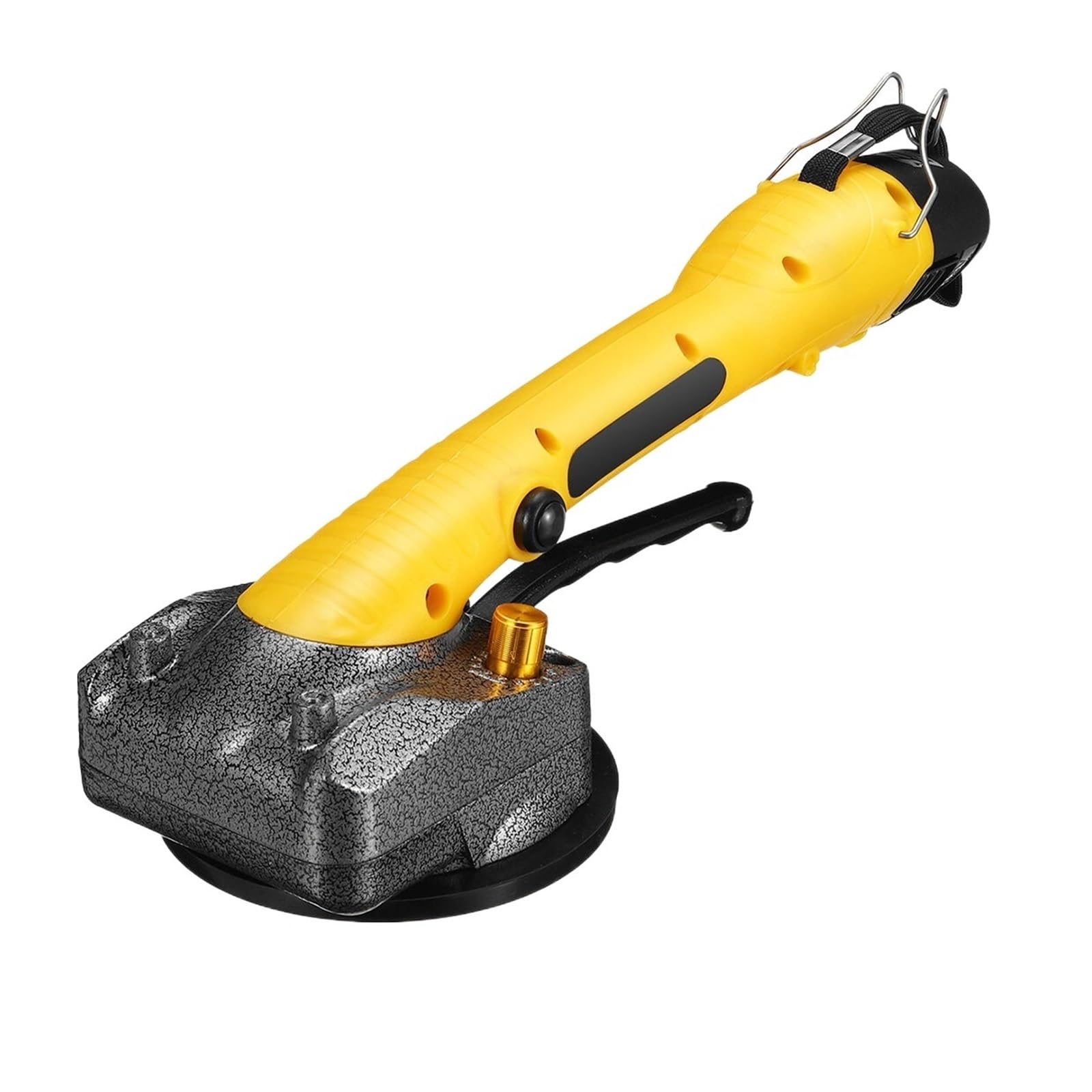 Sol vibrateur outil de nivellement automatique 2000W avec ventouse carrelage jaune réglable