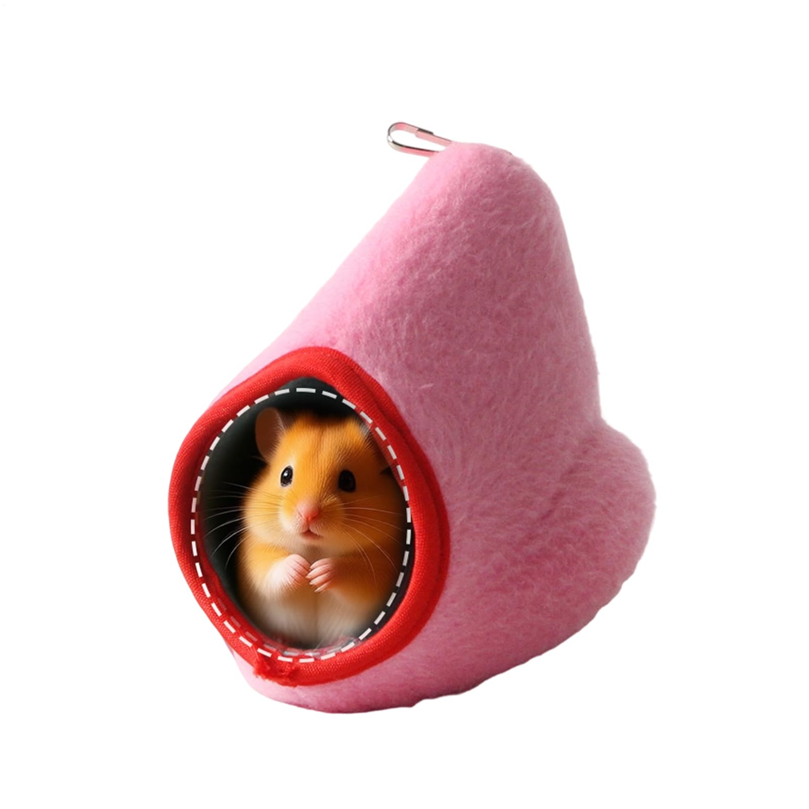 Amaca per criceti fantasia - Soffice sospeso, comodo in peluche con ganci, materiale durevole lavabile, casetta sospesa per criceti dorati e piccoli animali domestici | Accessorio decorativ