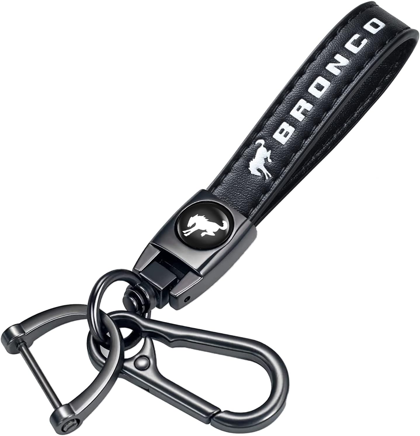 SINLAKUA Bronco Keychain 4 door key chain Fob Cover Cool Mods Key Chain Sport