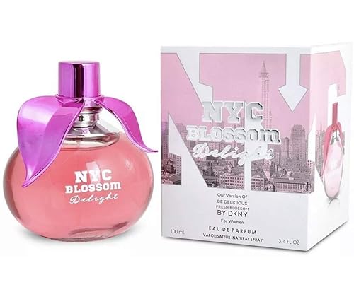 NYC Blossom Delight by Mirage Brands - Perfume para mujer, 3.4 onzas líquidas