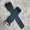 Natural Rubber Strap/Replacement Watch Band for Casio men's G-Shock Master of G Mudmaster Twin Sensor Sports Watch GG-1000/ GWG-100/ GSG-100 Series Watch Strap (Black) #4