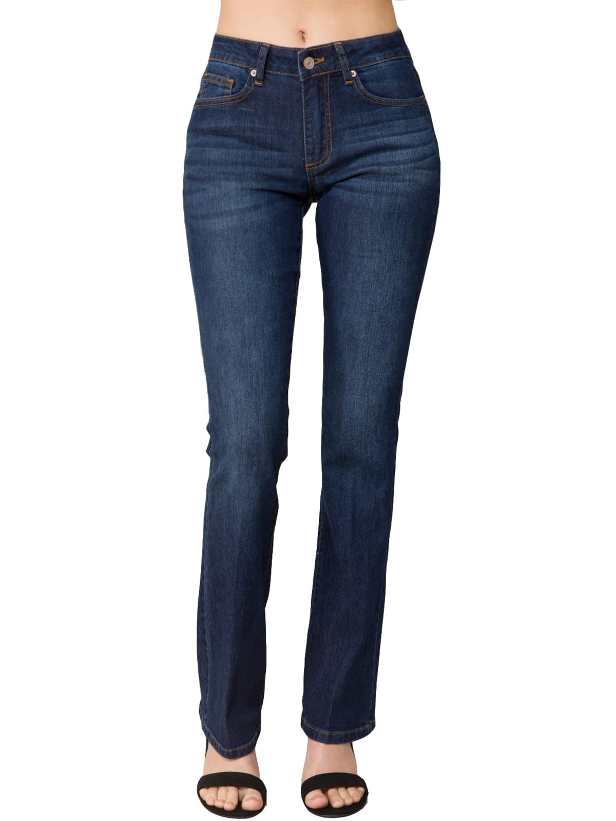 Women's Sexy Stylish Flare Bell Bottom Slim Bootcut Jean