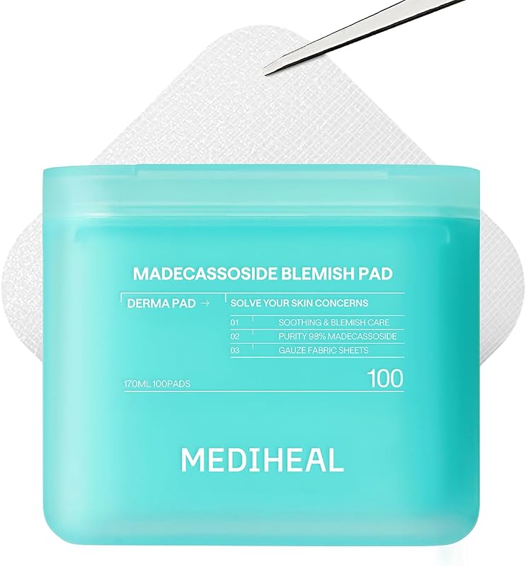 Discos de tônico para cuidados da pele MEDIHEAL Madecassoside