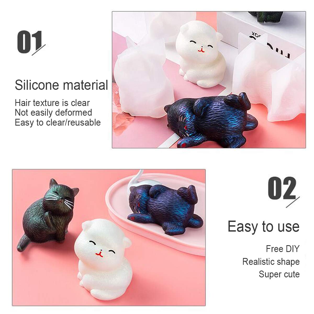 iSuperb Stampi in Resina, Stampo in Silicone, Key Resin Mold, Stampi