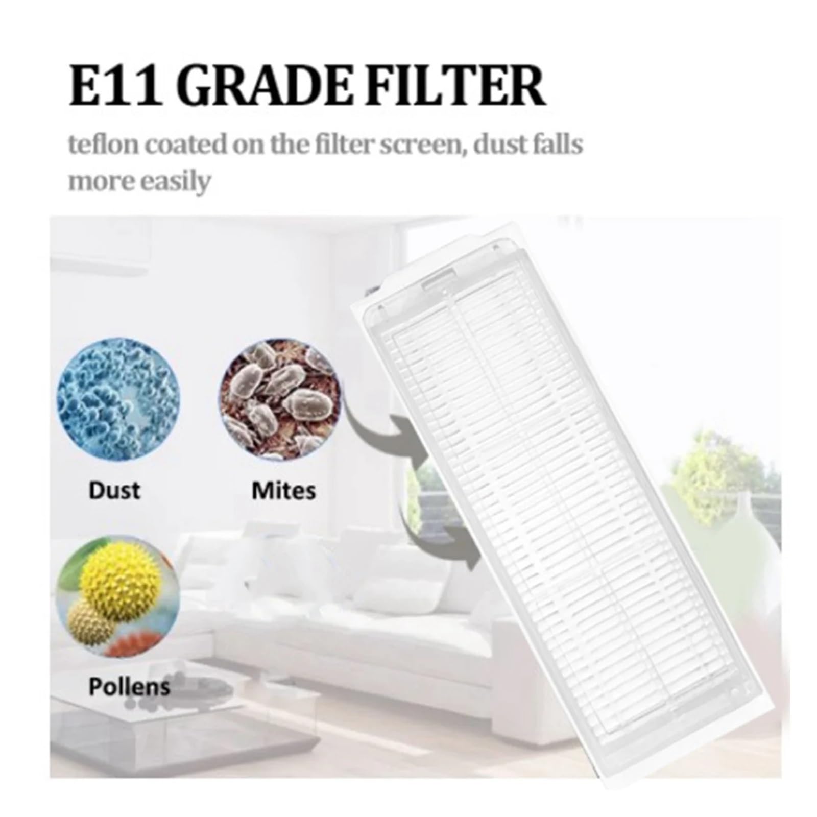 Filtro Hepa Spazzola Laterale Compatibile Con Xiaomi S10 S12 B106GL