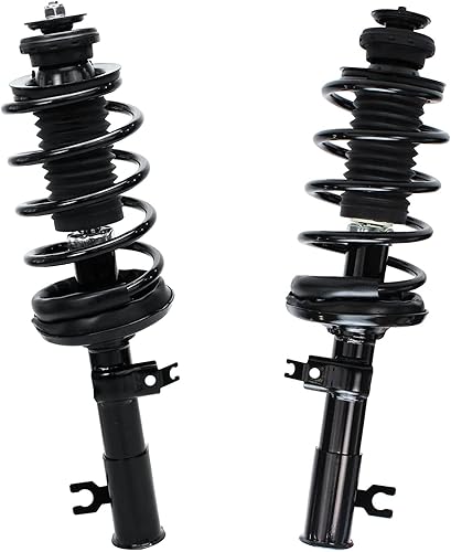 Miniatura 6 de Detroit Axle - Amortiguadores para Chevy Aveo Aveo5 Pontiac Wave G3 Complete 2 puntales delanteros listos de instalación rápida con conjunto de