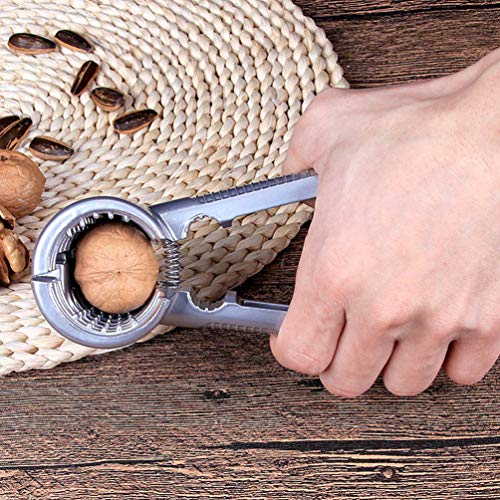 FAVOMOTO 2Pcs Ferramenta para Abridor de Alicate de Nogueira Alicate de Sementes de Melão Tesoura Al