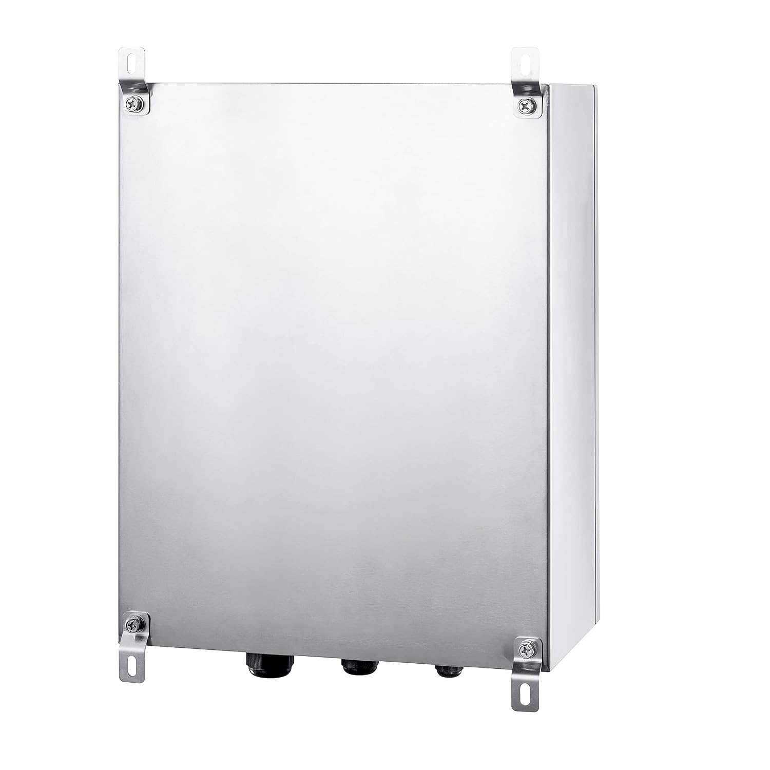 IP65 Weatherproof Stainless Steel Box Wall-Mounted Electronic Equipment Enclosure Box with Mounting Plate and Wall Bracket (20'' x 16'' x 8'')