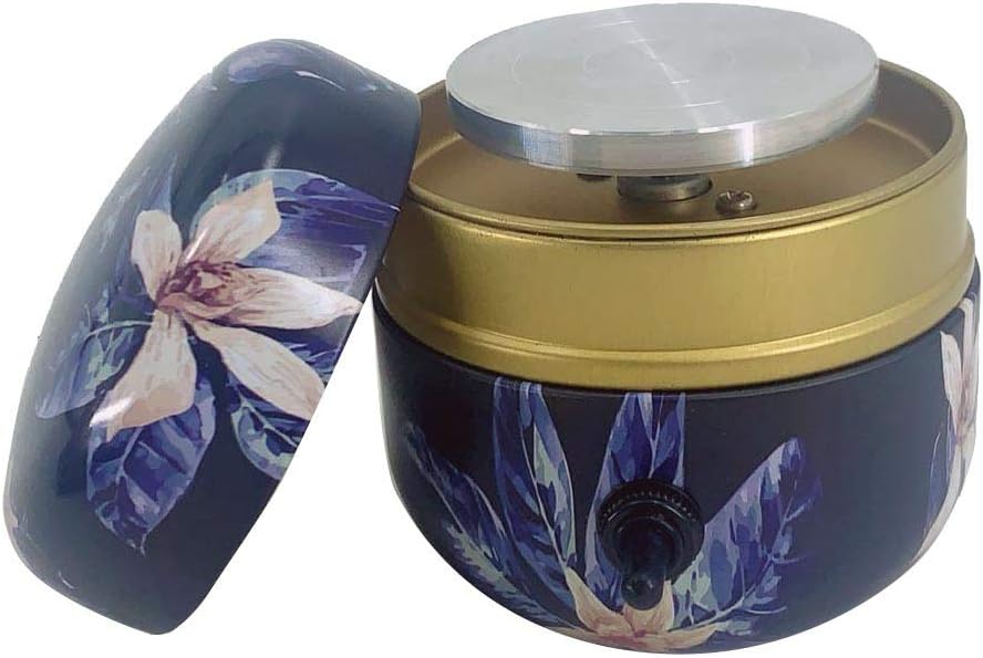 ECUTEE Electric Mini Pottery Wheel Machine,Mini Pottery Machine Pottery Wheel DIY Clay Tool withTray for Adults Kids Beginners DIY Teaching Ceramics Art, Ceramic Work,Christmas/Holiday Gifts,Dark Blue
