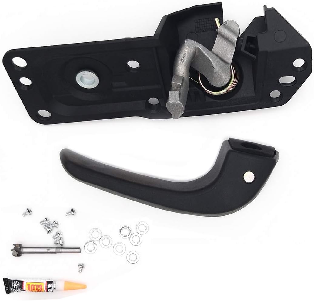 BOPART Driver Inside Interior Door Handle Kit for 07-13 Chevy Silverado GMC Sierra, 2007 2008 2009 2010 2011 2012 2013 Tahoe Yukon Suburban Avalanche Escalade Pickup Truck 15936893 20833606 80374
