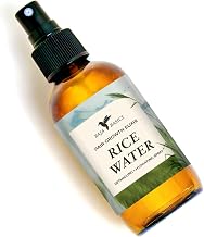 Rice Water For Hair Growth by Baja Basics, Thickness, Strength, Shine - Leave-in Conditioner for Scalp, Dry Split End Moisturizer - Fermented Rice Water Spray for Curly, Straight, Thick, Thin Hair 4oz