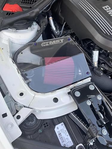 MST Performance Heat Shield Clear Top Cover For BMW B48 Engine - (BW-CCB4801)