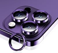 Vista 35 de Protector de lente de cámara para iPhone 17 Pro Max/17 Pro/16 Pro Max/16 Pro/15 Pro Max/15 Pro/14 Pro Max/14 Pro, cubierta individual de cámara