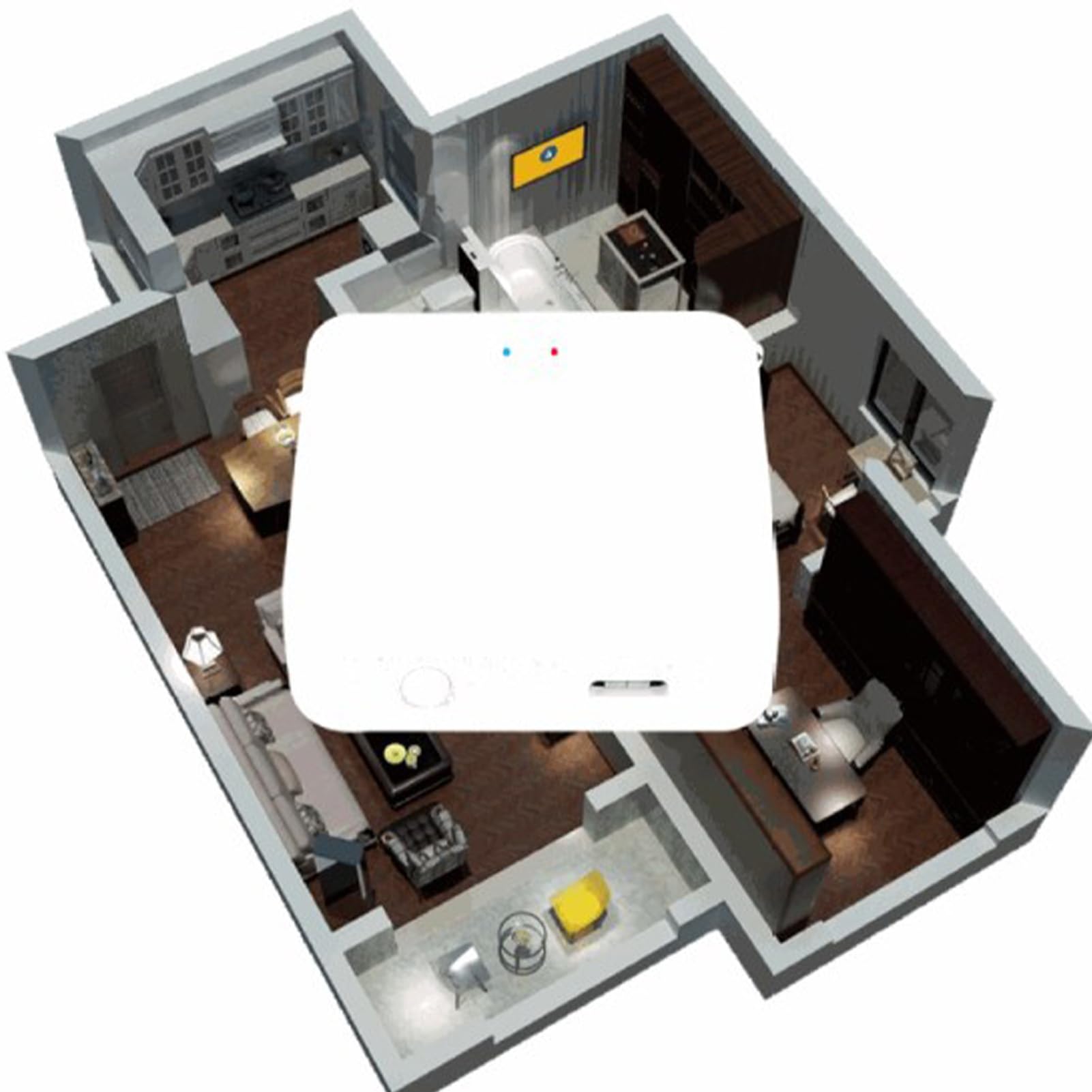 Smart Hub Gateway APP Bluetooth Multi Mode e controllo vocale remoto Smart Home Bridge