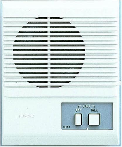 Aiphone Estación maestra de intercomunicador de 1 llamada, montaje en superficie