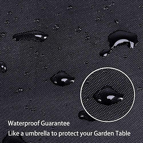 Protezione Mobili Esterni Coprisedia Girevole Esterno 2 Pezzi - Impermeabile E Antivento Per Giardino Coprisedie Giardino - Foto 5