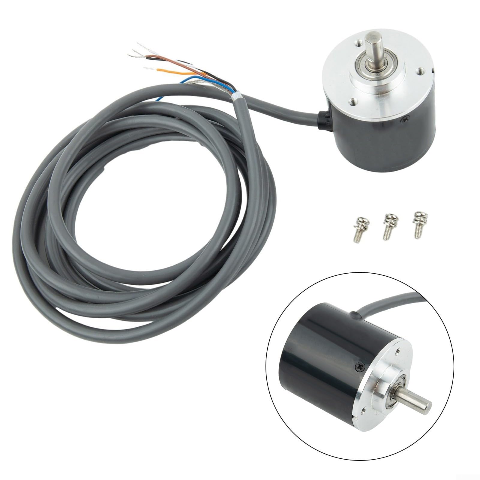 Encoder rotativo - Modulo encoder rotativo incrementale 100/360/600/1000/1024/2000p/r, encoder rotativo DC5 ~ 26V (2000P/R)