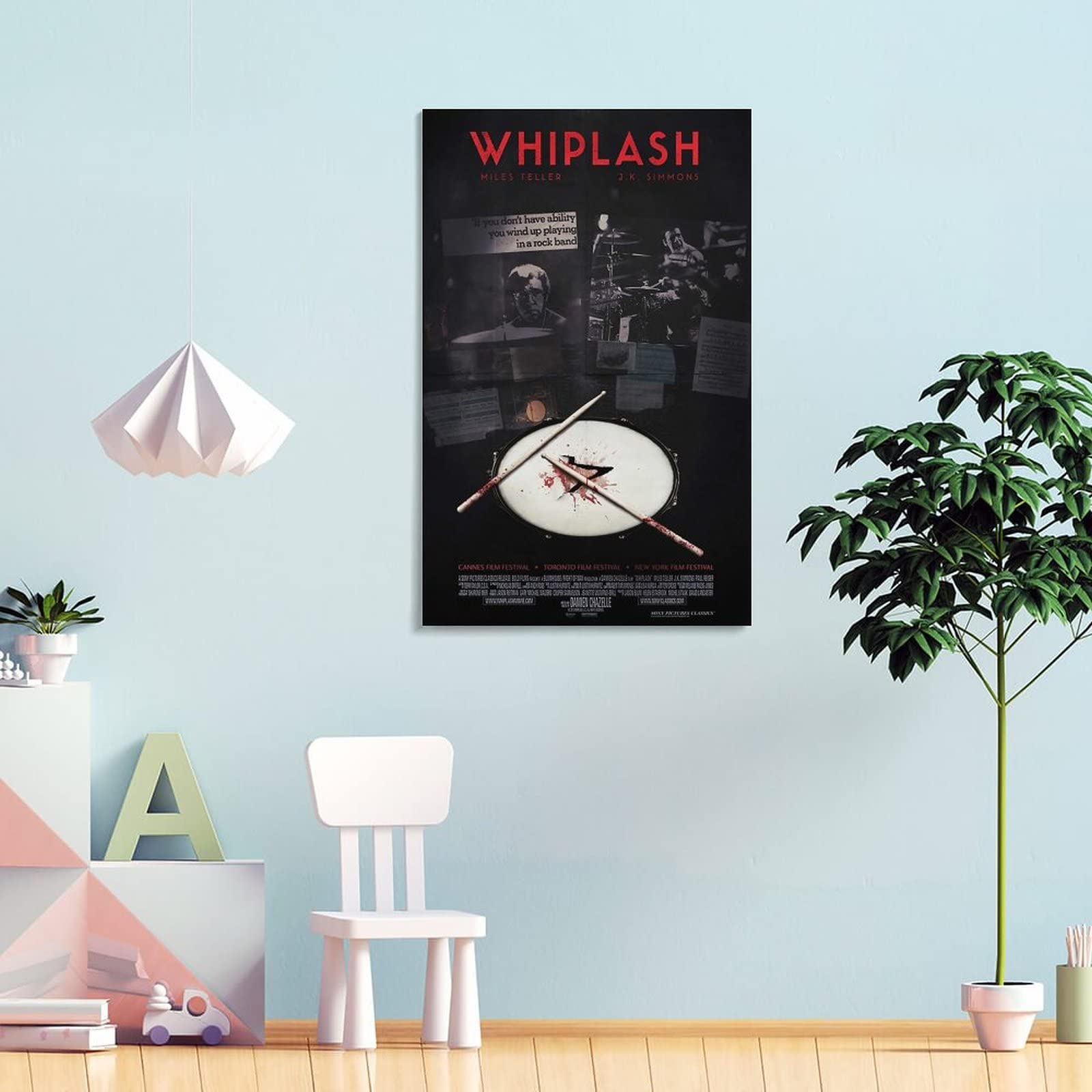Poster Whiplash Décoration Murale - 30 X 45 Cm, Sans Cadre, Pour Salon, Chambre, Style Esthétique
