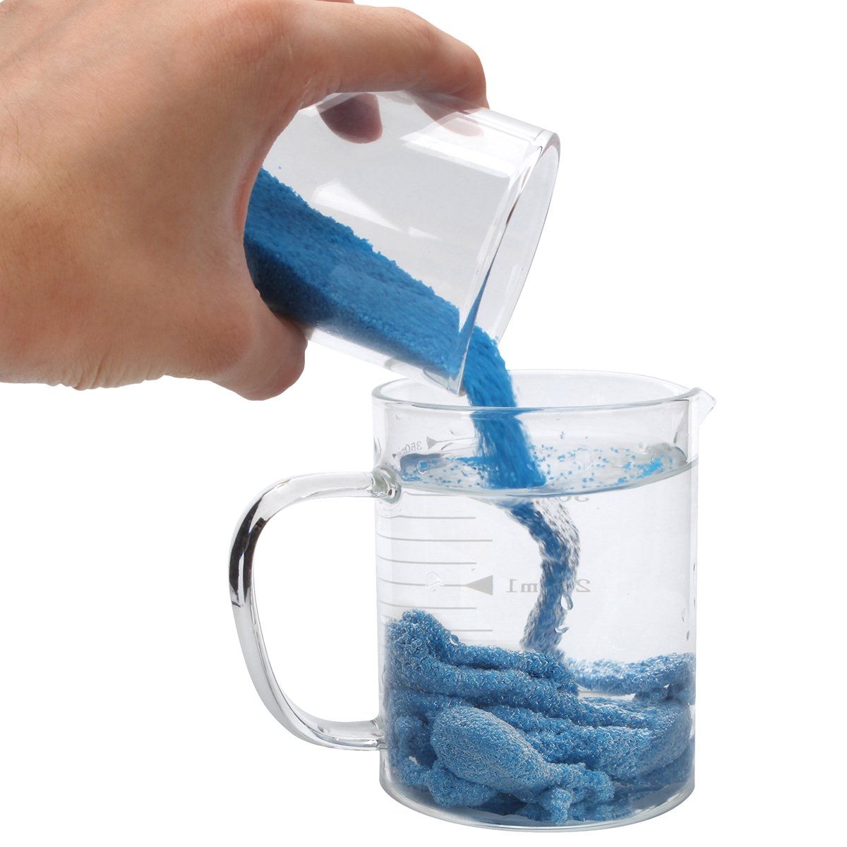 Sugoiti Magic Sand - Space Sand Hydrophobic Sand Play Toys for Any Child Favor，Gift，Birthday for Kids & Adults (Blue)