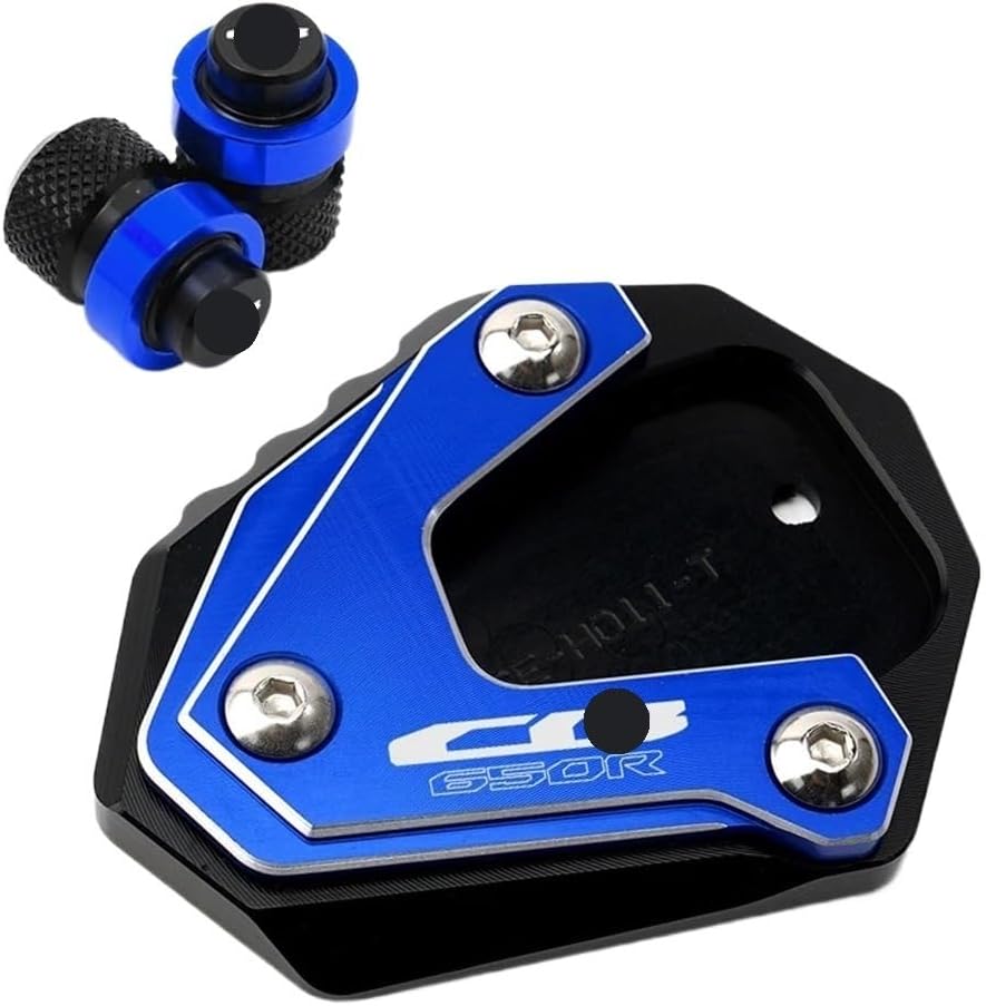 motorcycle Foot Plate Pad CBR650R 2014-2023 Motorcycle Kickstand Side Stand Enlarger Support Foot Plate Extension For H&ONDA CBR650 R CBR 650R 2022 2021