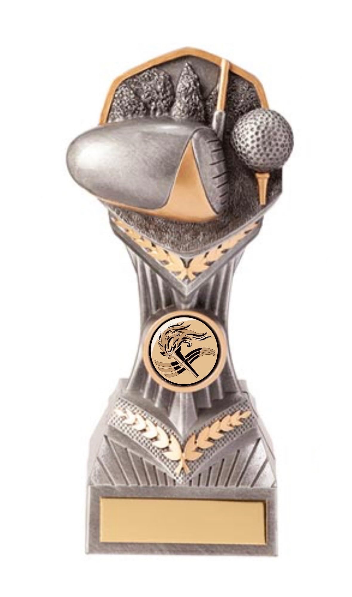 Golf Award Small 190mm Falcon Trophy Engraved Free