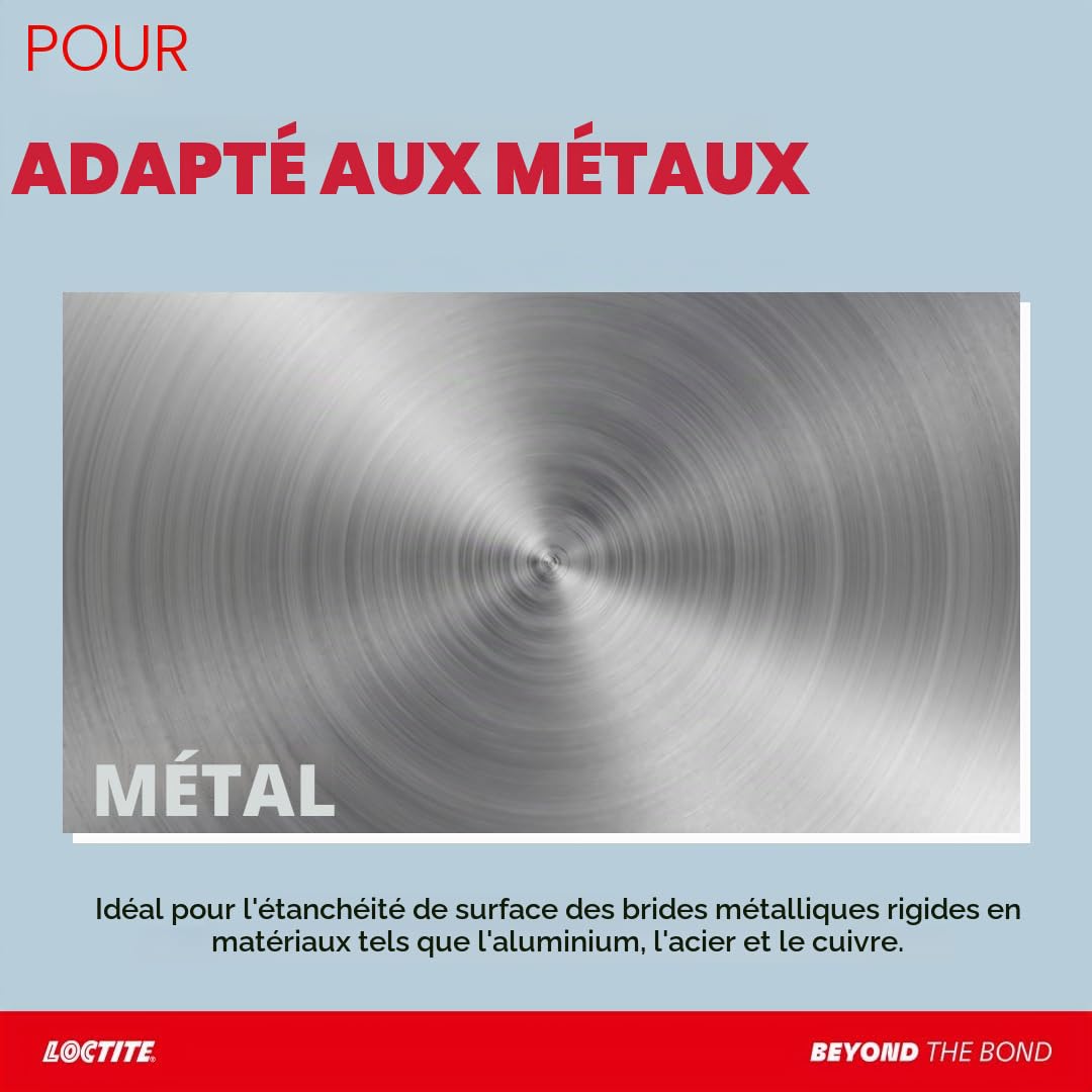 Joint de filetage universel pour paires de filets cylindriques et coniques.
