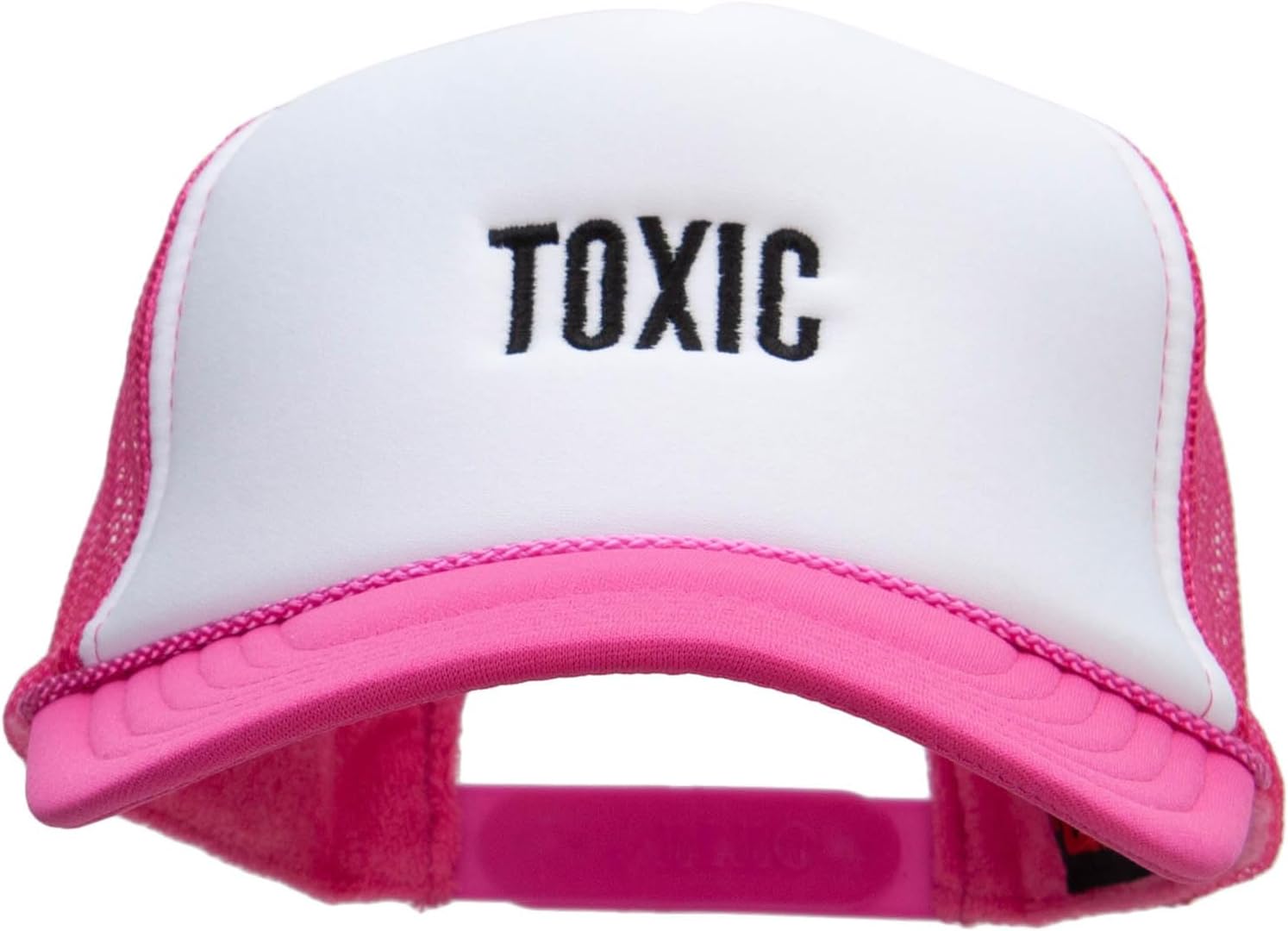 e4Hats.com Toxic Embroidered Foam Panel Mesh Snapback