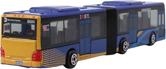 Daron MTA Articulated Bus, Multicolor, Small