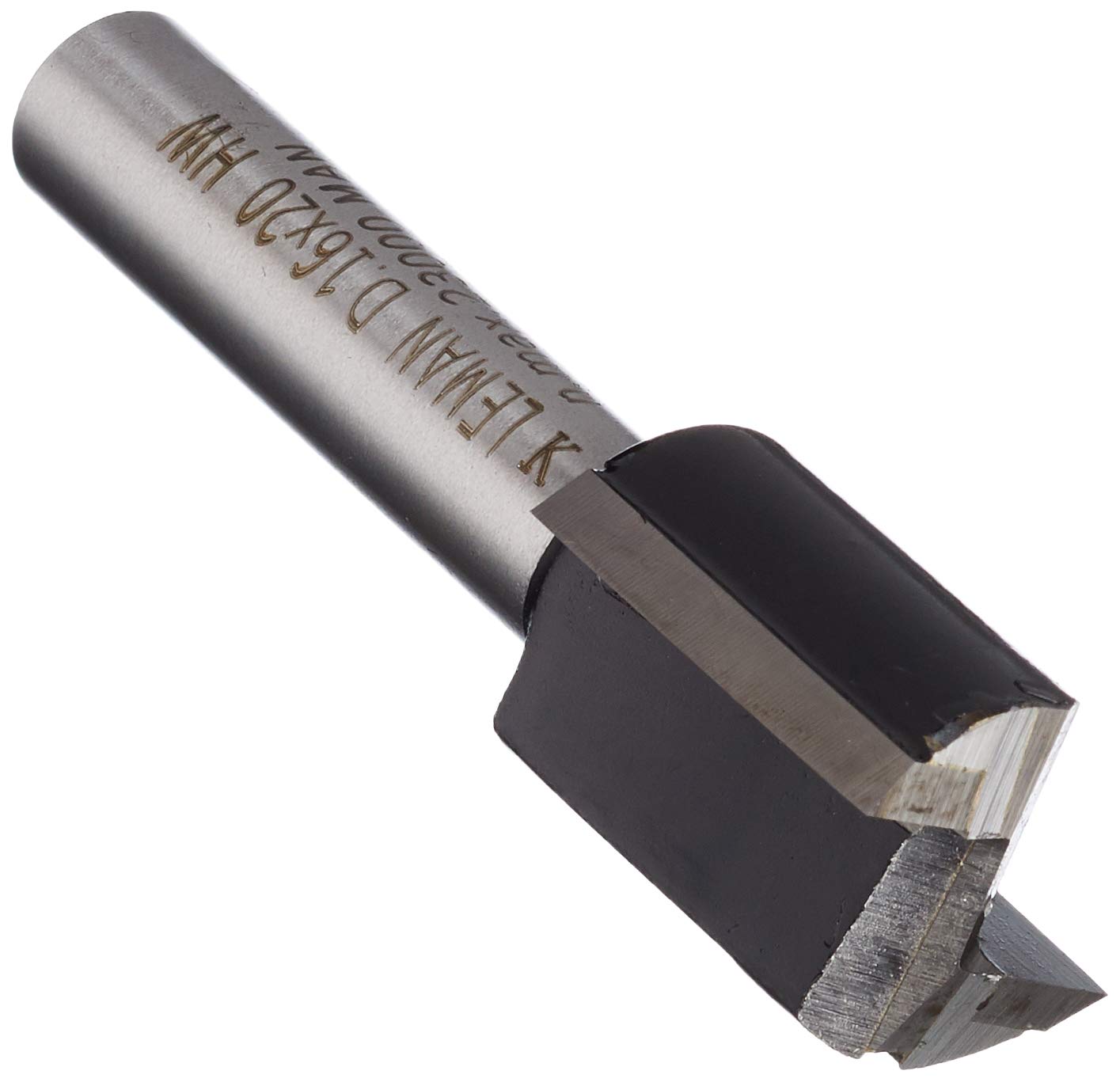 Mèche à rainer droite ø 16 mm Leman pour supprimer les éclats de fraisage sur queue 8mm