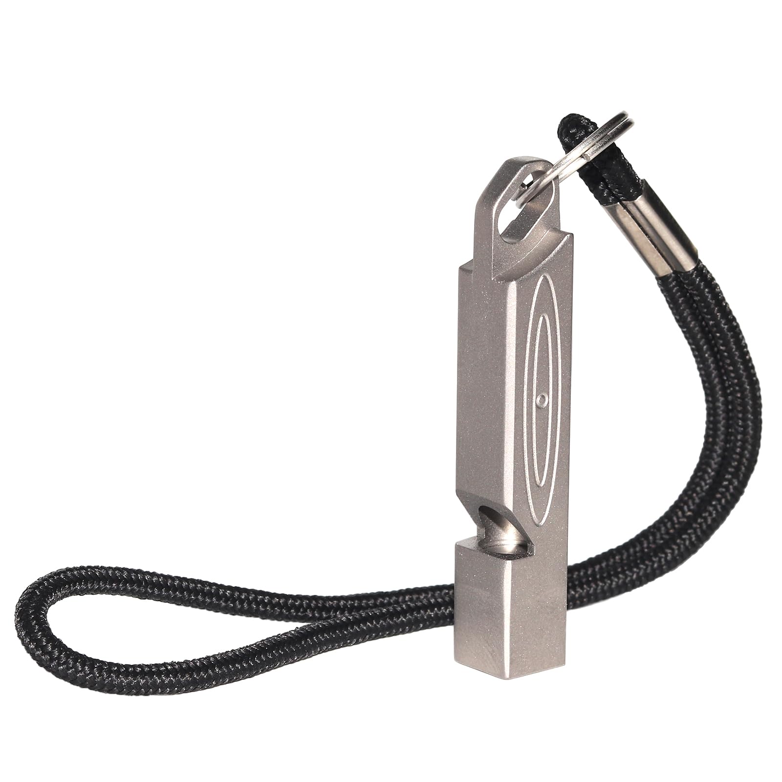 Silbato de perro para hacer que los perros vengan a ti, silbato de emergencia fuerte para mujeres, silbato de metal con cordón, silbato de kayak de emergencia impermeable para excursionistas