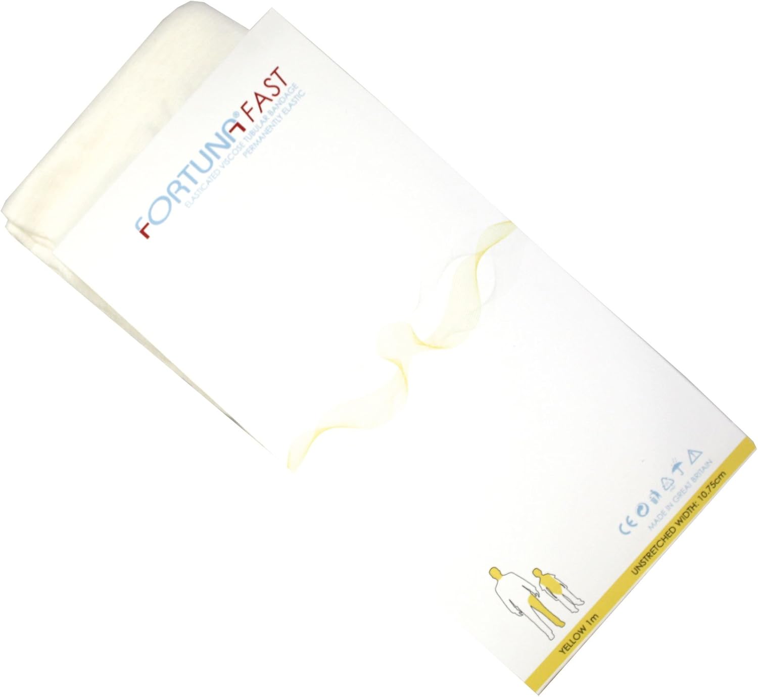 FORTUNA Fast Tubular Bandage (Yellow LINE 10.75cm x 1m) Amazon.co.uk