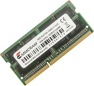 16GB DDR3 Laptop RAM 1600MHz SODIMM PC3L-12800S DDR3L SO-DIMM Notebook Memory 2Rx8 1.35V CL11 Non-ECC Unbuffered 204-Pin