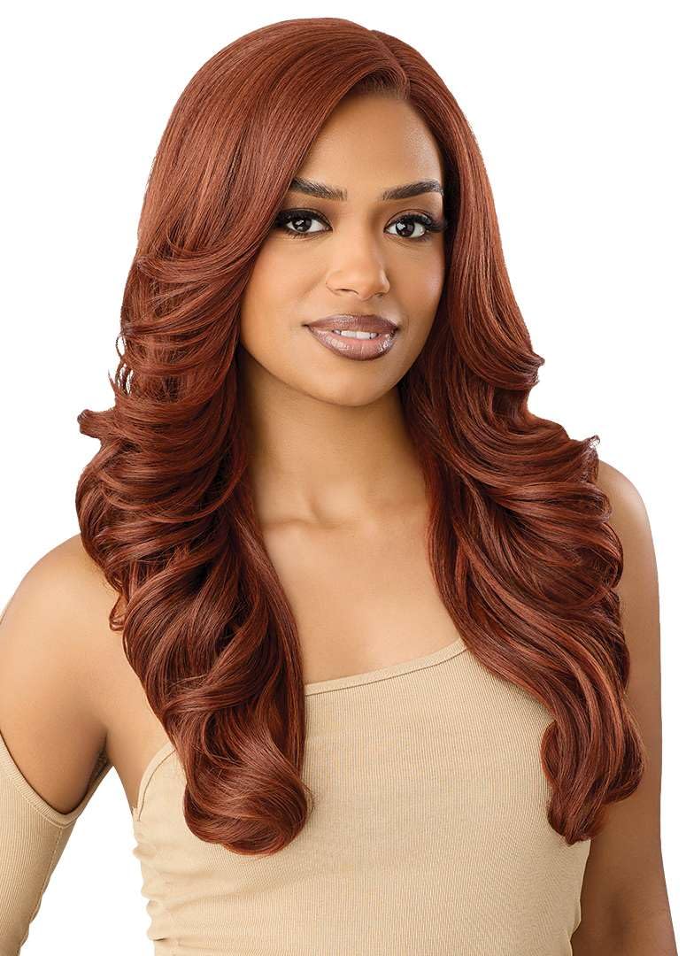 Amazon.com : Outre Lace Front Wig - Nadina (DARK BROWN 2) : Beauty