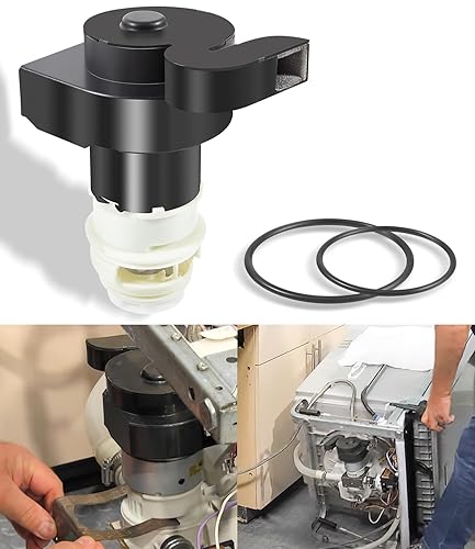 154844101 Kit de motor de repuesto de motor de bomba de circulación para lavavajillas compatible con Frigidaire, Kenmore, Crosley, Kelvinator