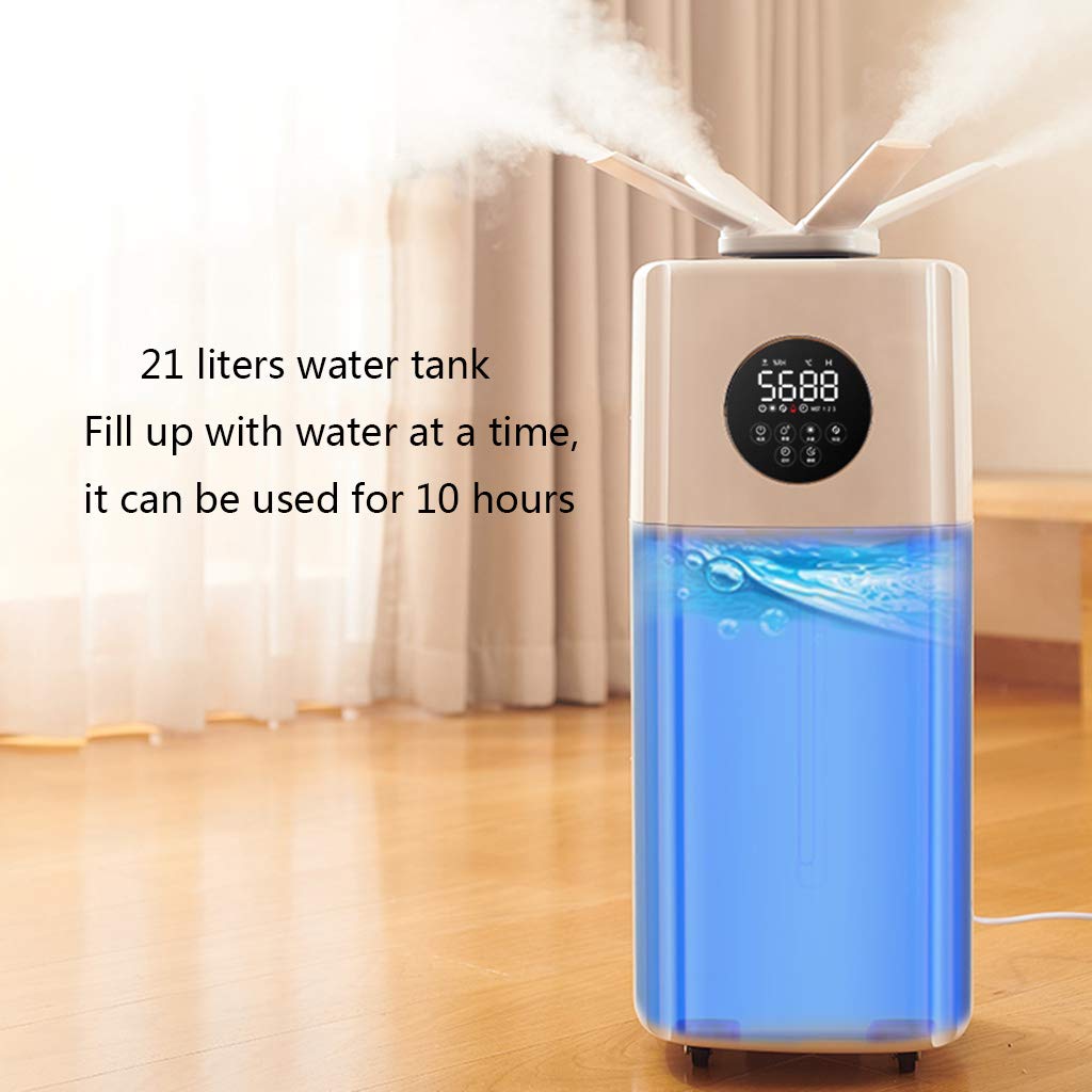 Humidificadores De Aire De Gran Capacidad De 21 L para Suelo, Silenciosos, para El Hogar, para Habitación De Embarazadas, Bebés, Pulverizador De Película Atomizadora De